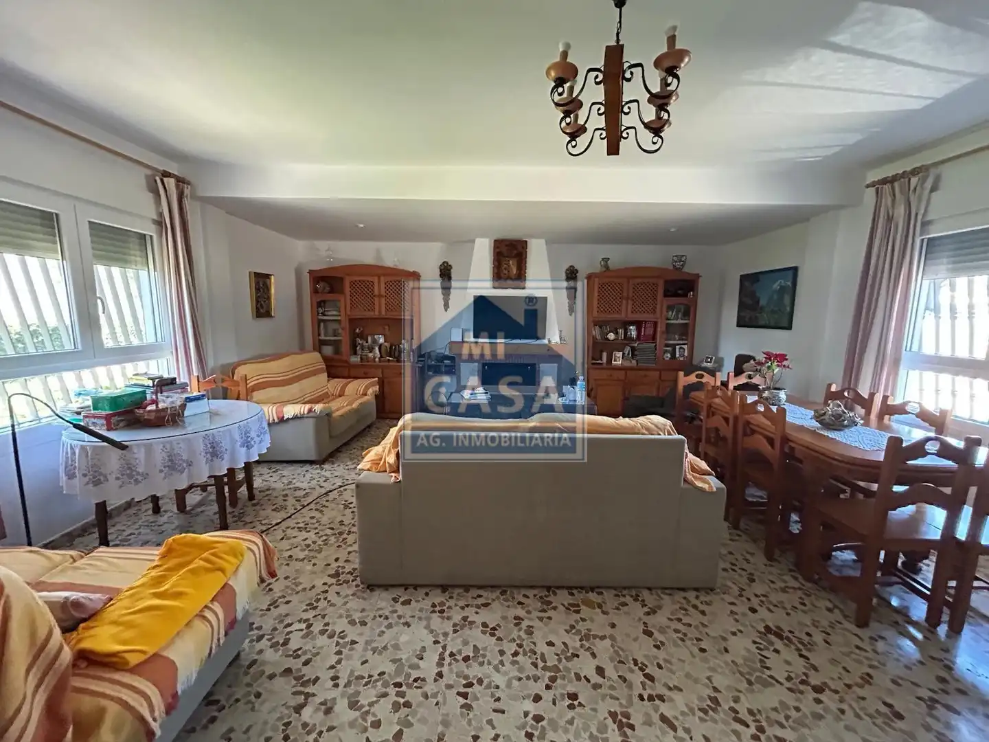Sala de estar de Casa o chalet en venta en Mérida con Aire acondicionado, Calefacción y Terraza