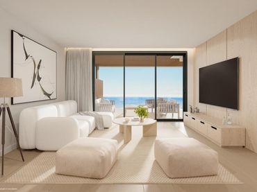 Apartamento con piscina en venta en El Higuerón