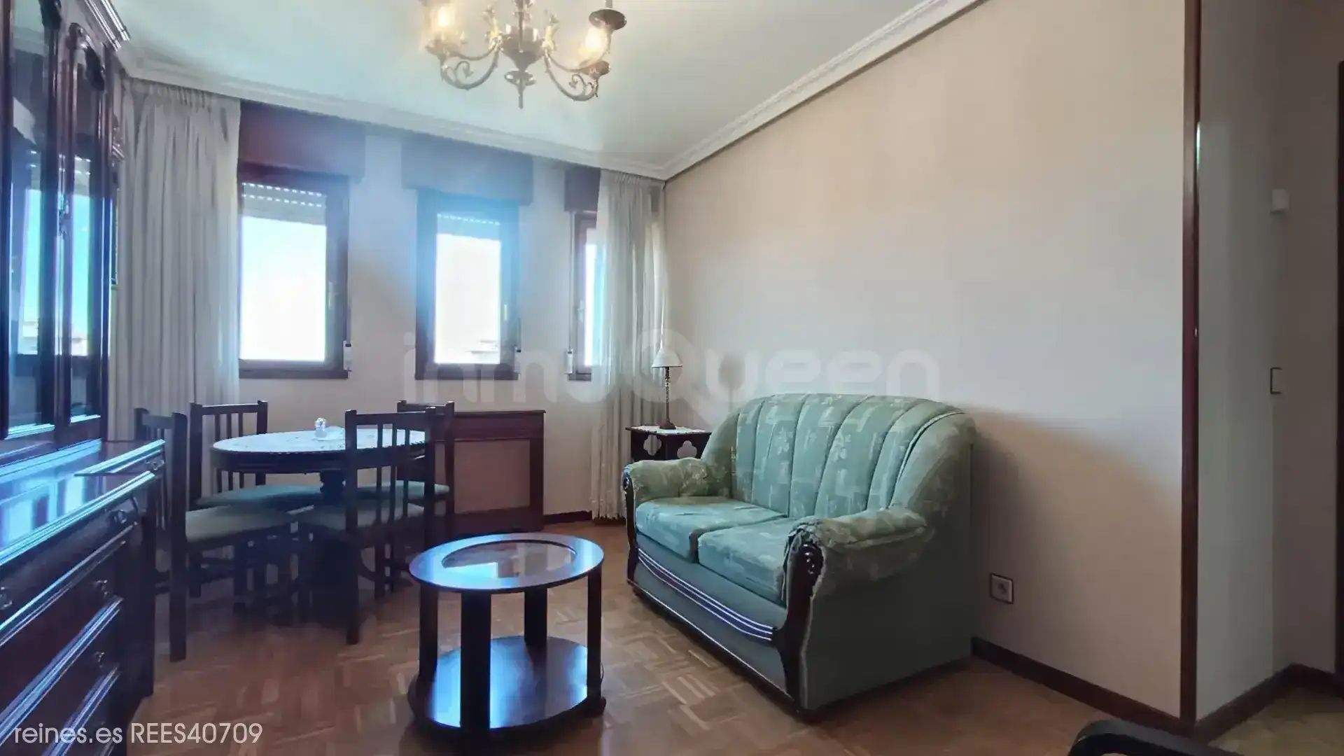 Sala de estar de Apartamento de alquiler en Siero con Calefacción y Amueblado