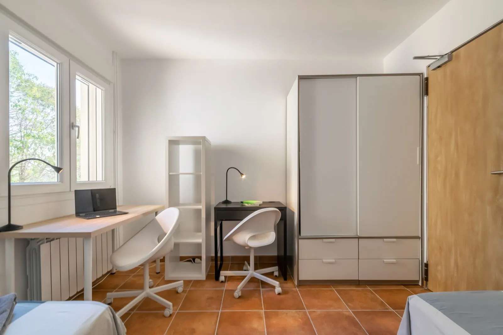 Bedroom of Flat to share in Cerdanyola del Vallès  with Air Conditioner, Heating and Terrace