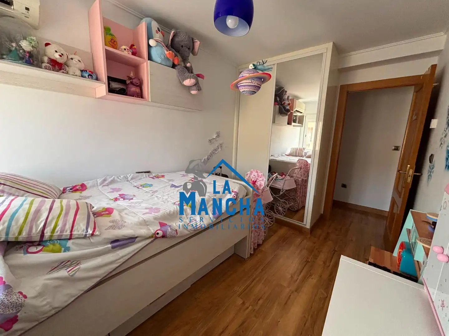 Bedroom of Flat for sale in Albacete  with Air Conditioner, Heating and Furnished