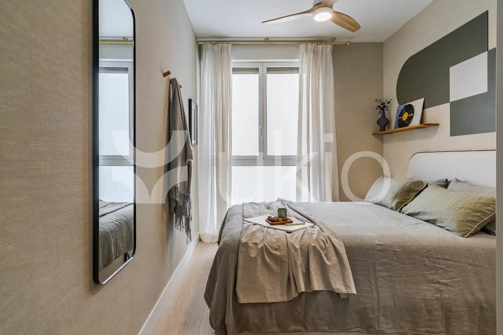 Bedroom of Apartments for rent in Madrid  with Heating, Furnished and Oven