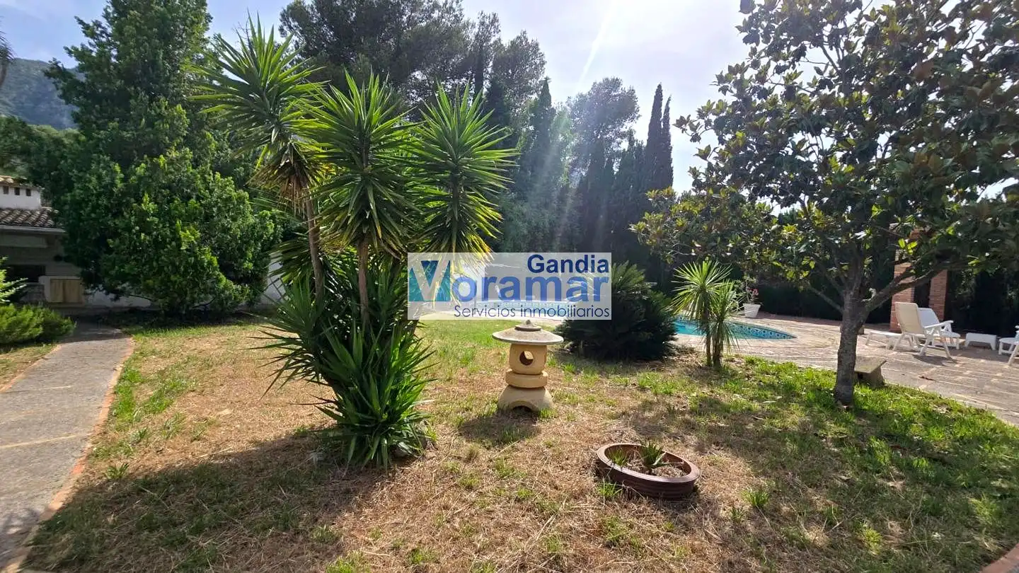 Jardín de Casa o chalet de alquiler en Barx con Jardín privado, Terraza y Piscina