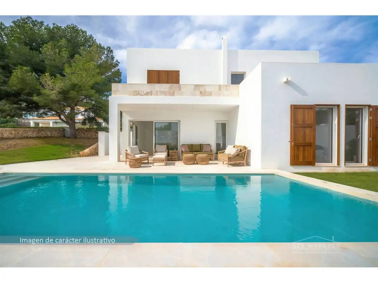 Piscina de Casa o chalet en venta en Es Mercadal con Aire acondicionado, Jardín privado y Terraza