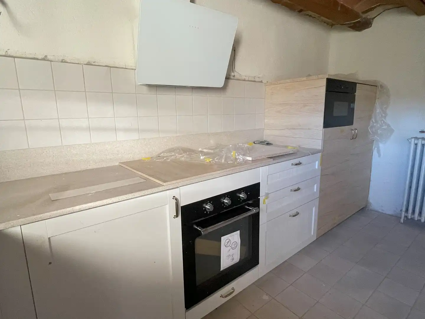 Cocina de Finca rústica en venta en Quart con Calefacción, Jardín privado y Parquet