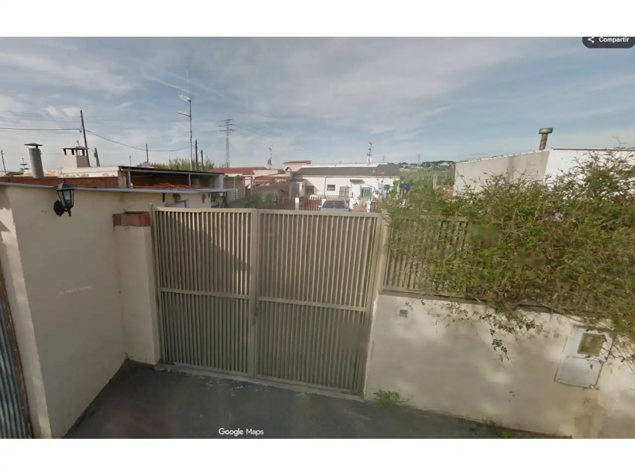 Casa rústica amb jardí en venda a Camino Plana