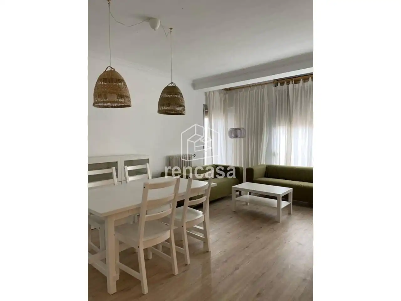 Außenansicht von Wohnung zur Miete in Lleida mit Klimaanlage, Heizung und Parkett
