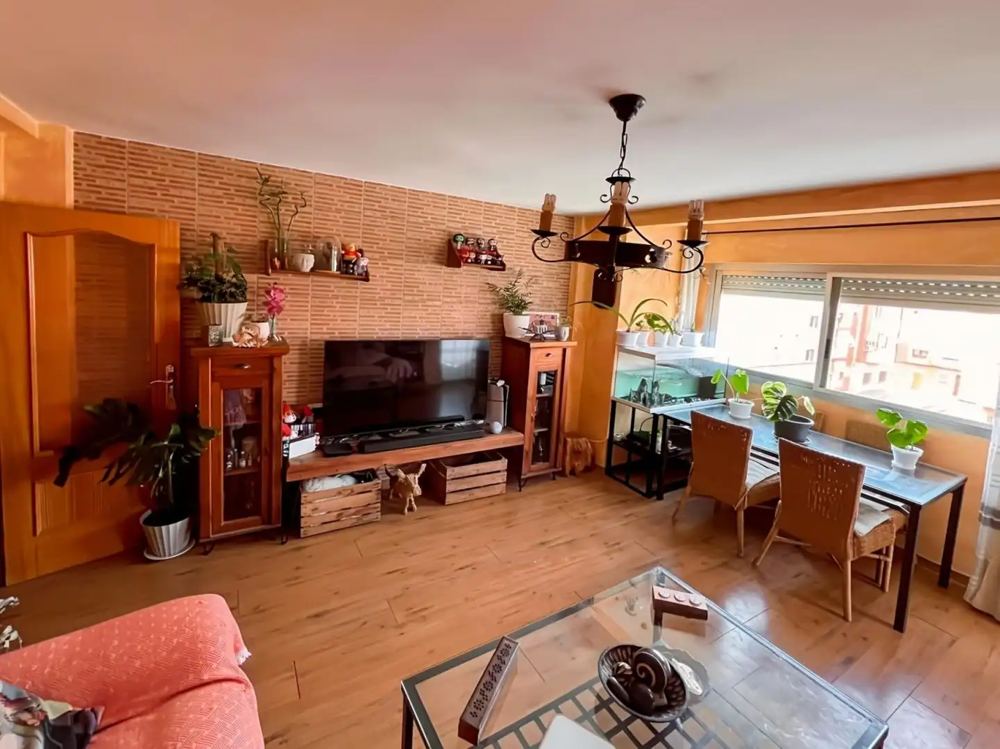 Sala de estar de Piso en venta en Villajoyosa / La Vila Joiosa con Aire acondicionado, Calefacción y Balcón