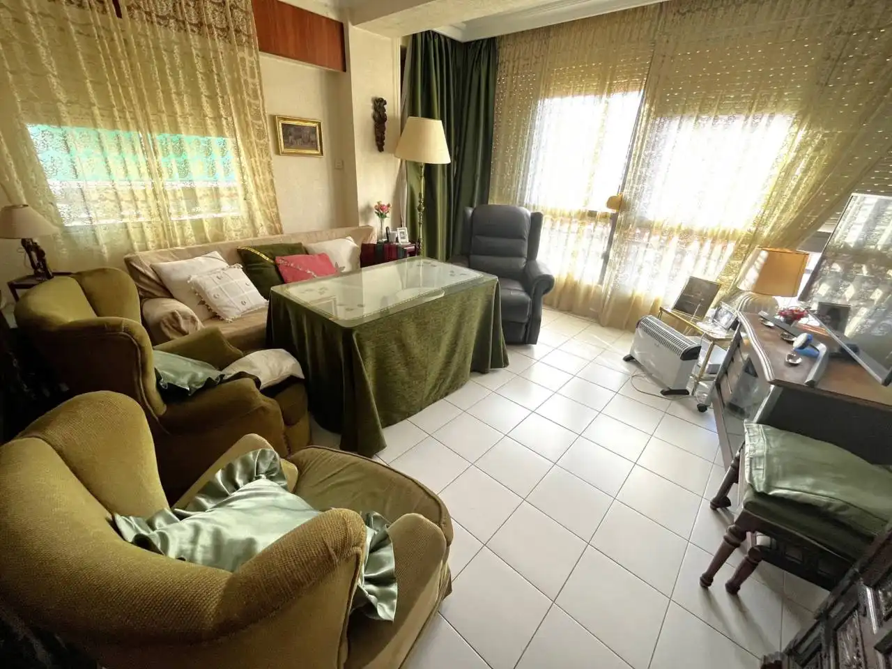 Sala de estar de Piso en venta en Huelva con Terraza