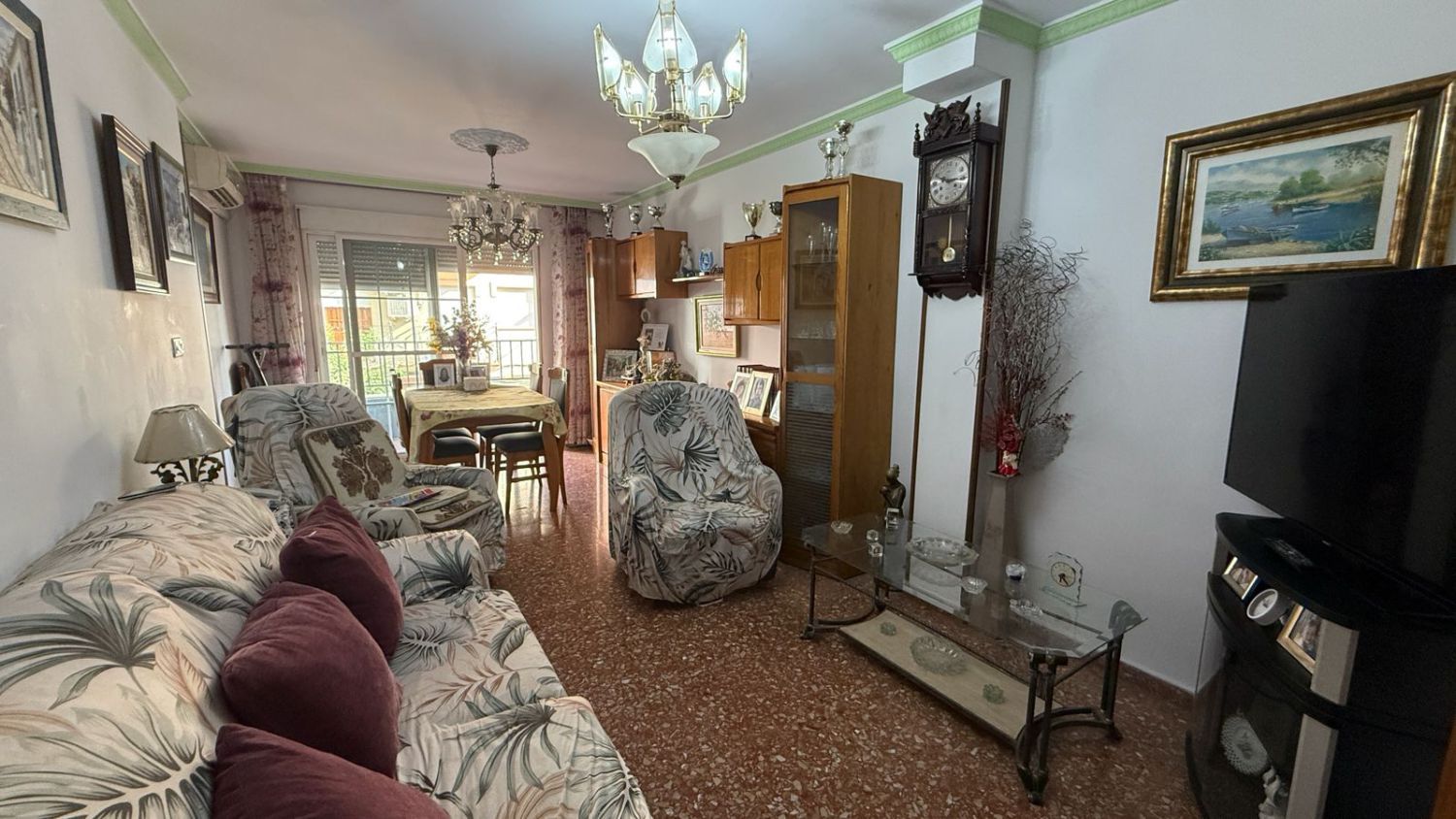 Sala d'estar de Pis en venda en Vélez-Málaga amb Aire condicionat