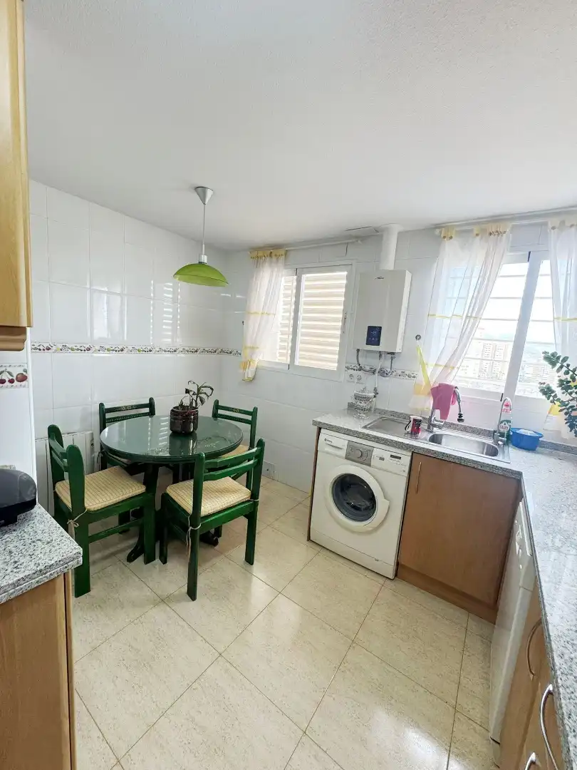 Kitchen of Apartments for rent in El Campello  with Heating, Terrace and Furnished