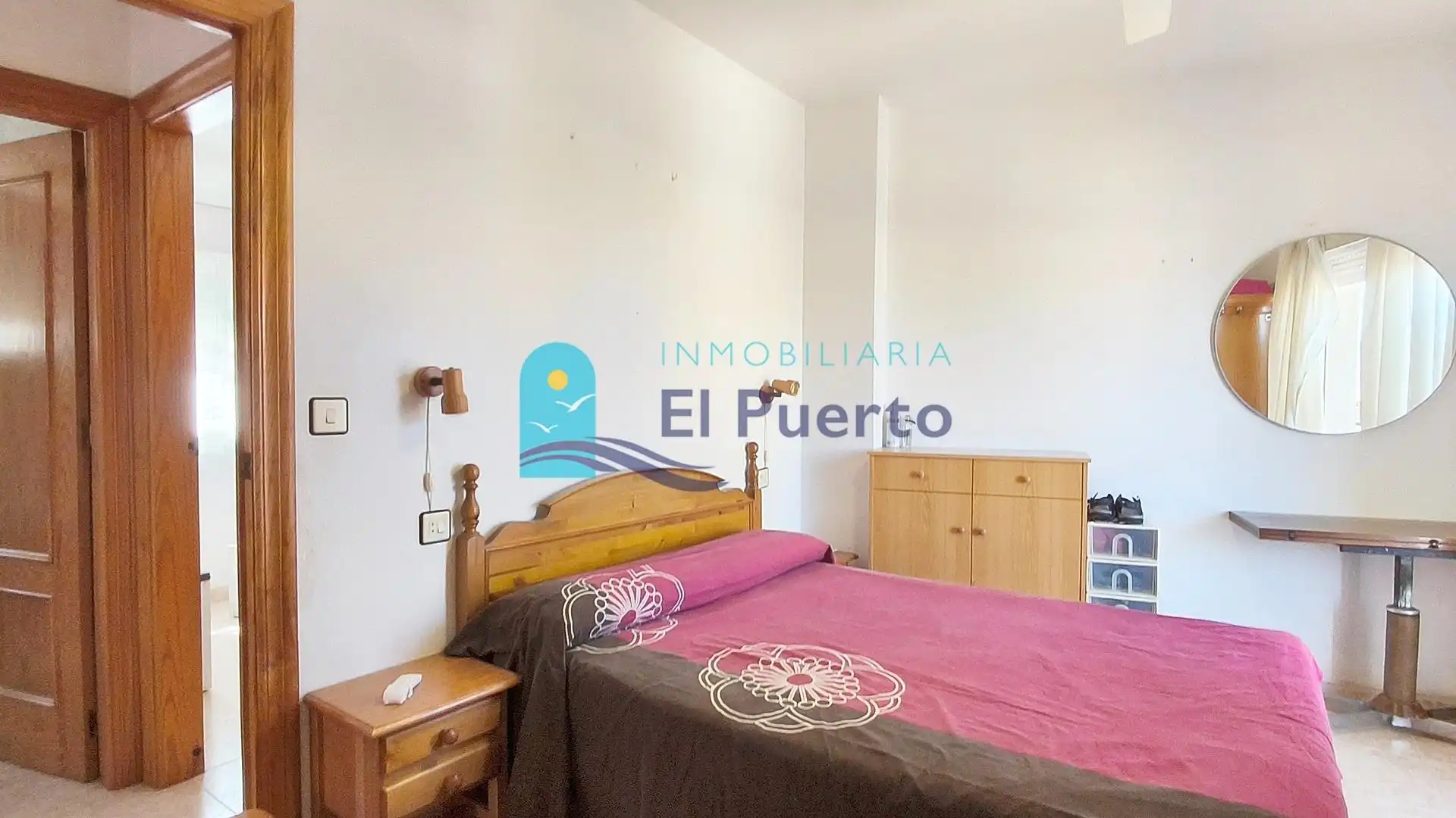 Habitación de Apartamento en venta en Mazarrón con Terraza, Amueblado y Alarma