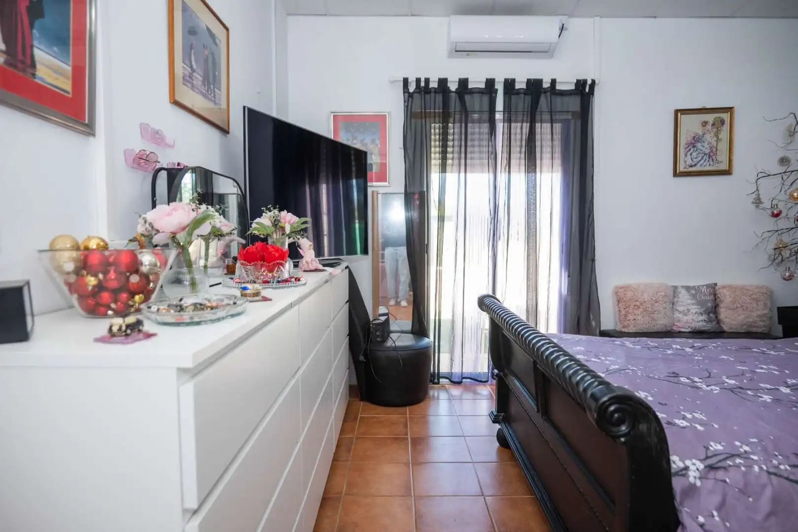 Habitación de Casa o chalet en venta en Huércal-Overa con Aire acondicionado, Jardín privado y Terraza