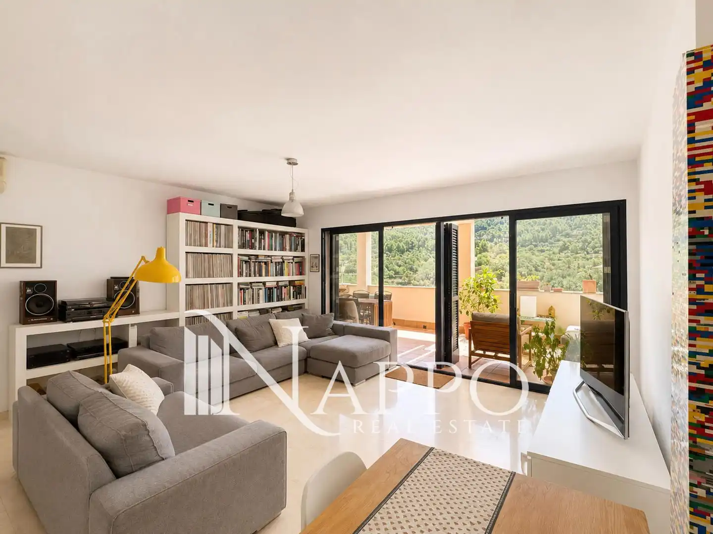 Living room of Flat for sale in Andratx  with Air Conditioner, Heating and Terrace