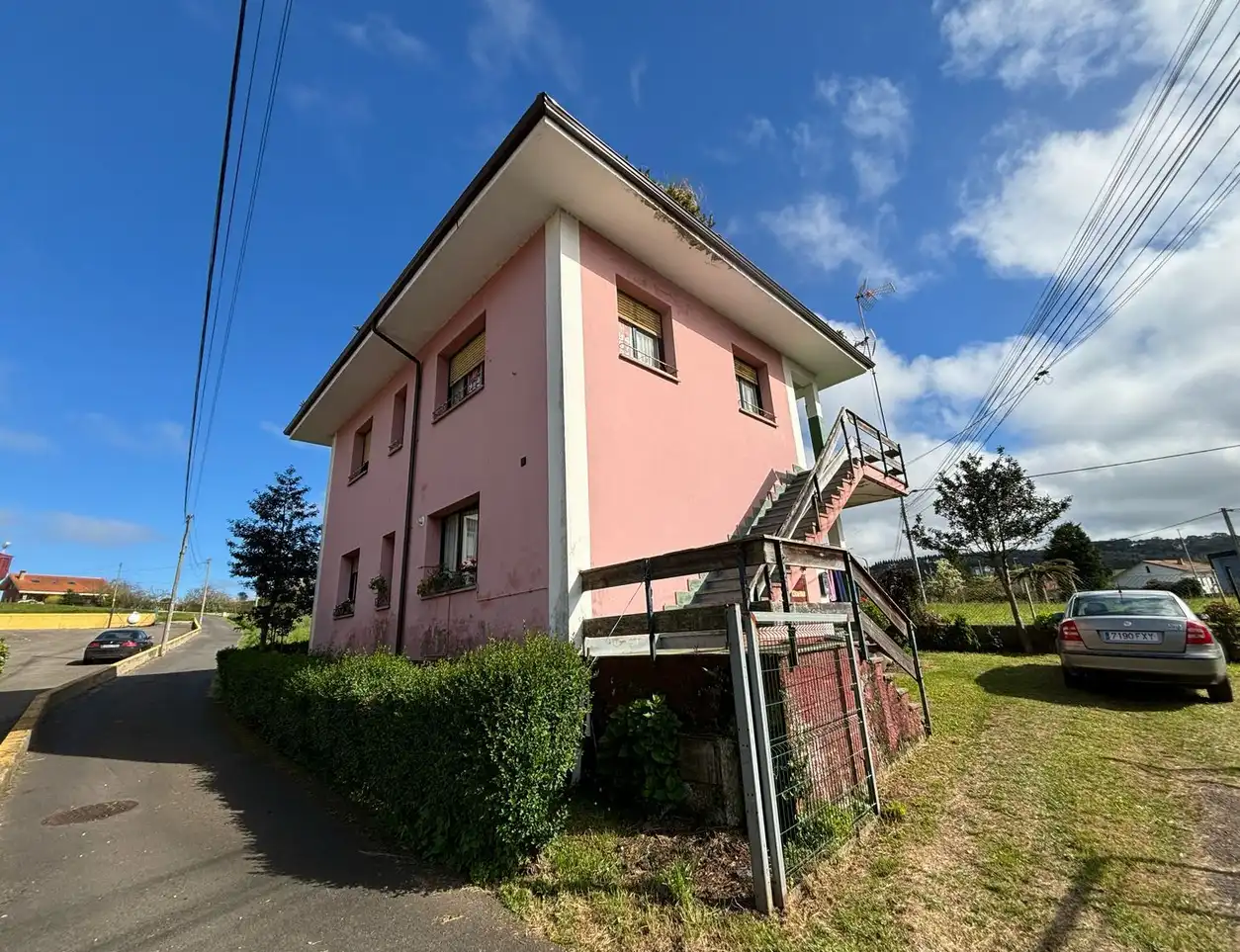 Vista exterior de Casa o chalet en venta en Carreño con Jardín privado y Terraza