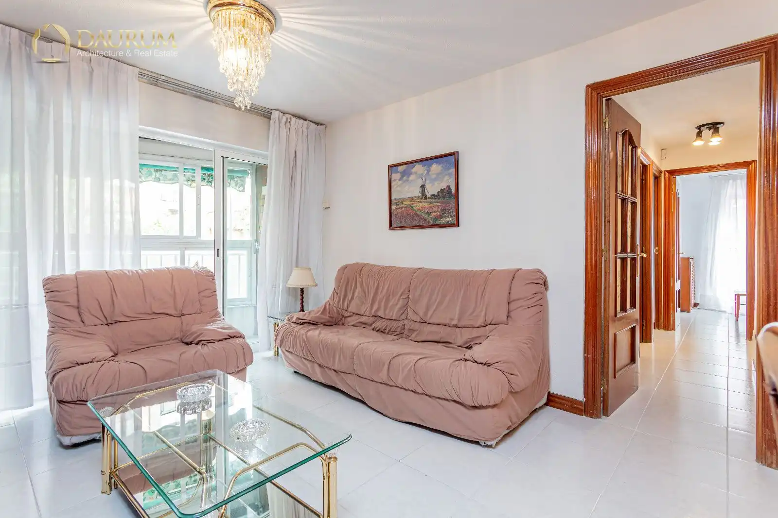 Living room of Flat for sale in Madrid  with Heating and Terrace