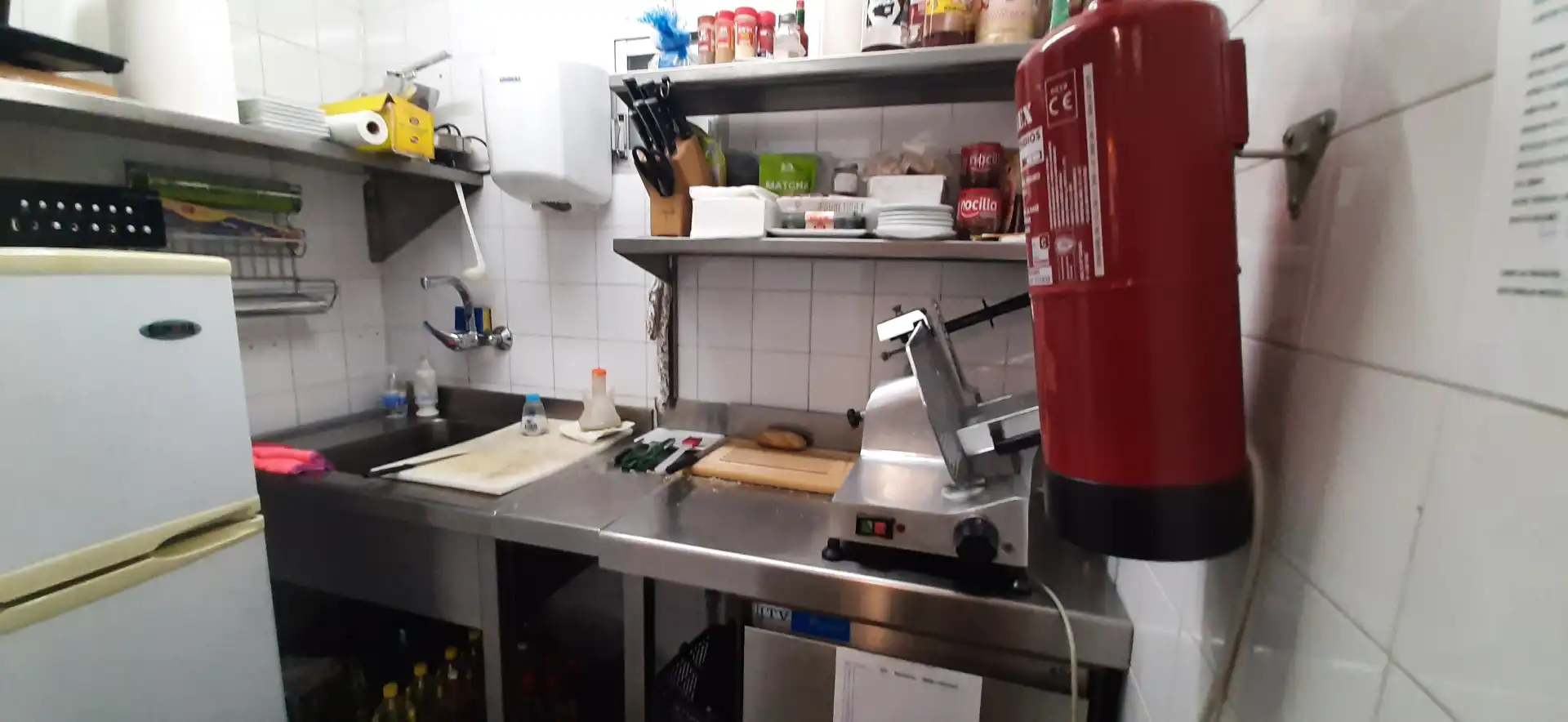 Cocina de Local en traspaso en Tàrrega con Aire acondicionado, Calefacción y Terraza