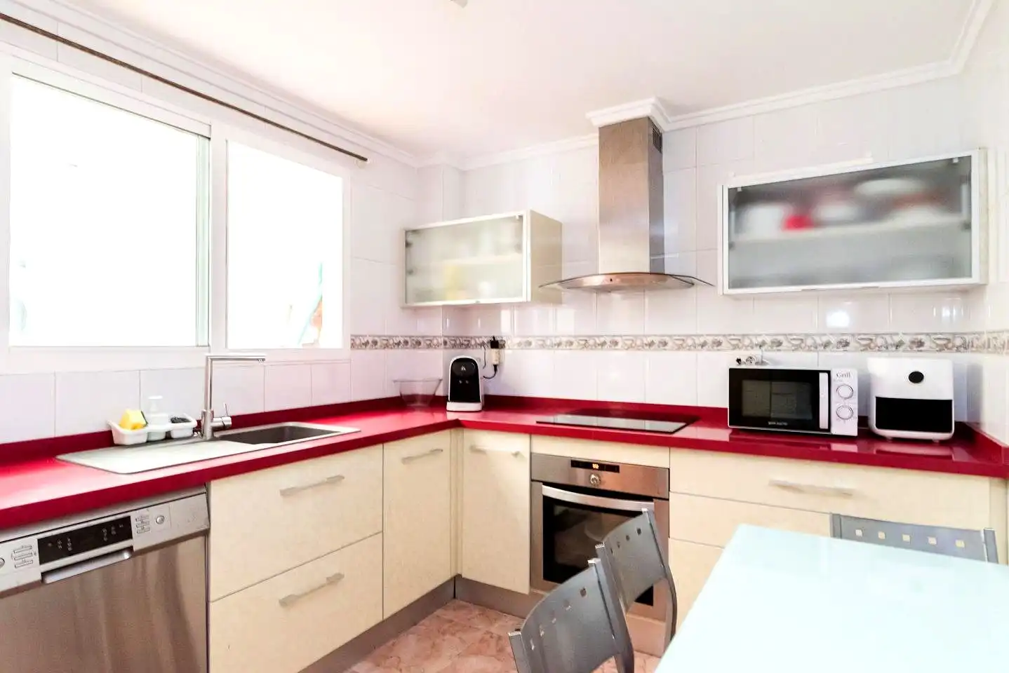 Kitchen of Detached homes for sale in Gandia  with Air Conditioner and Terrace