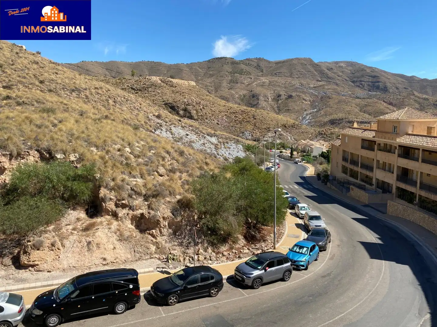 Vista exterior de Estudi en venda en Vícar amb Aire condicionat, Jardí privat i Terrassa
