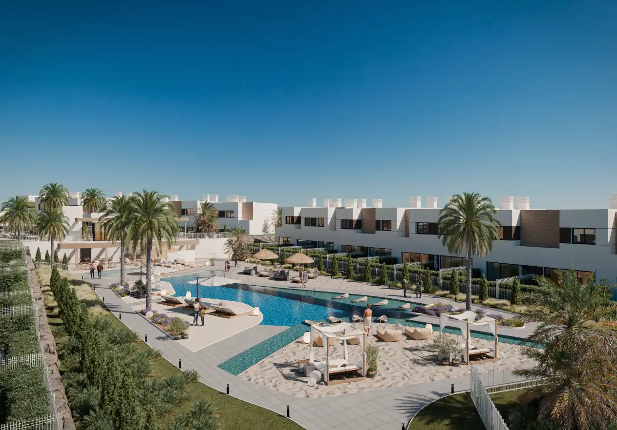 Vista exterior de Dúplex en venta en Mijas