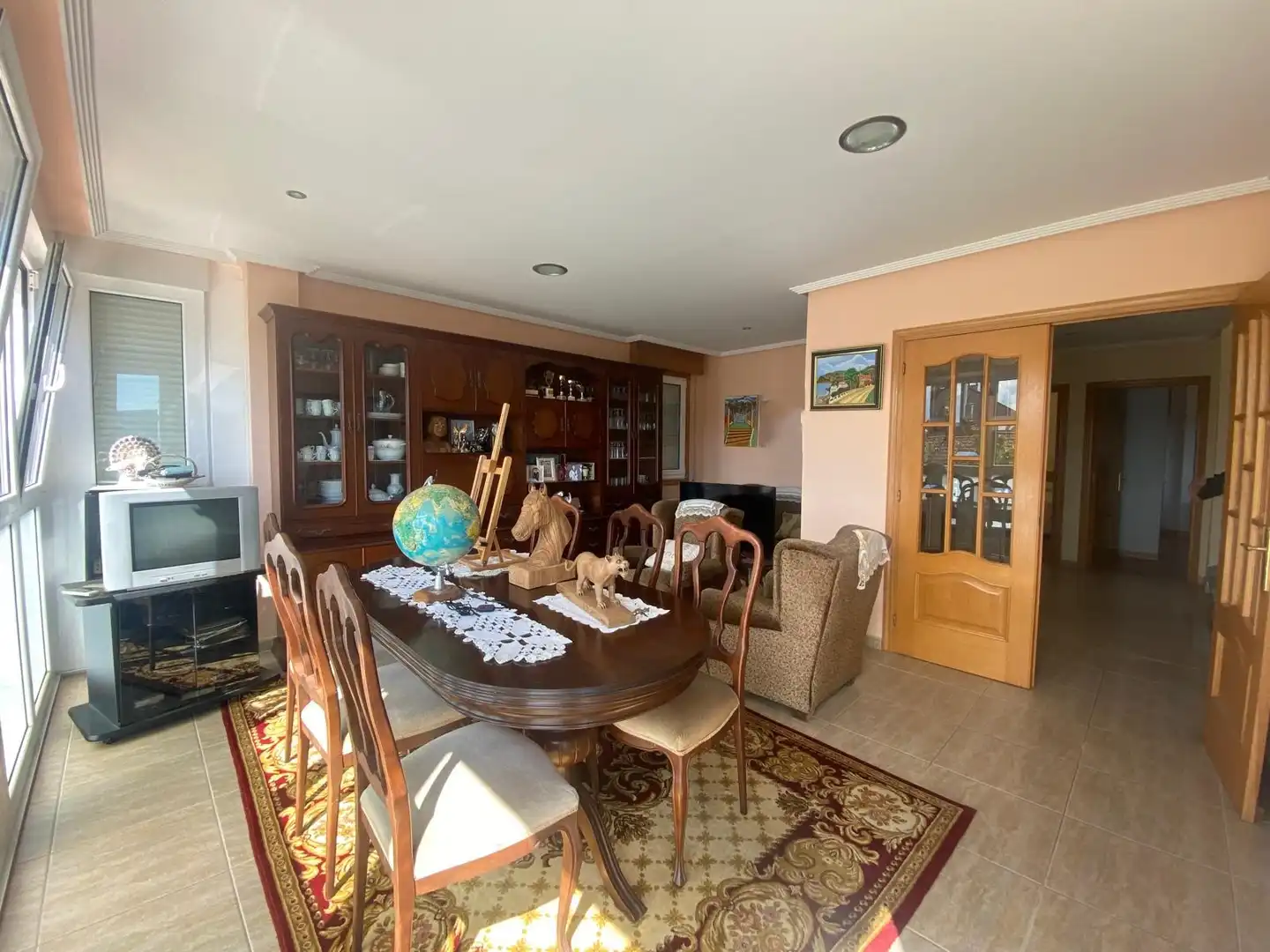 Comedor de Casa o chalet en venta en O Irixo con Calefacción, Jardín privado y Parquet