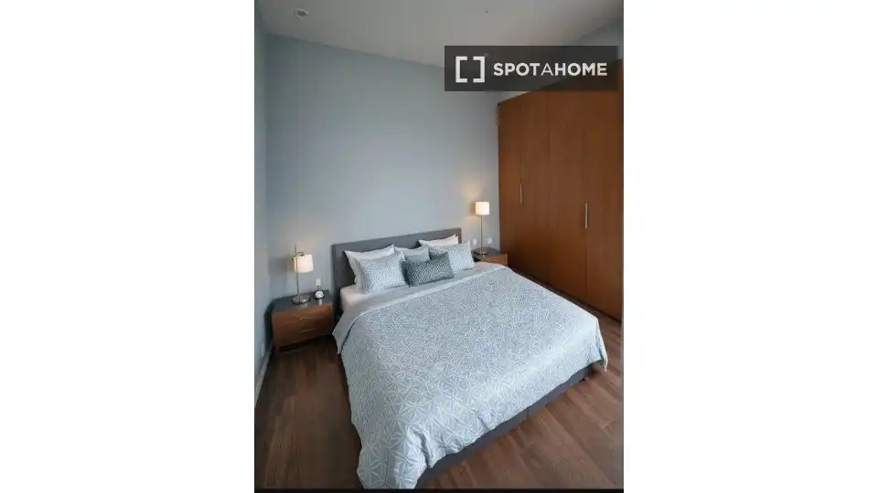 Bedroom of Flat for rent in Valencia  with Air Conditioner, Heating and Furnished