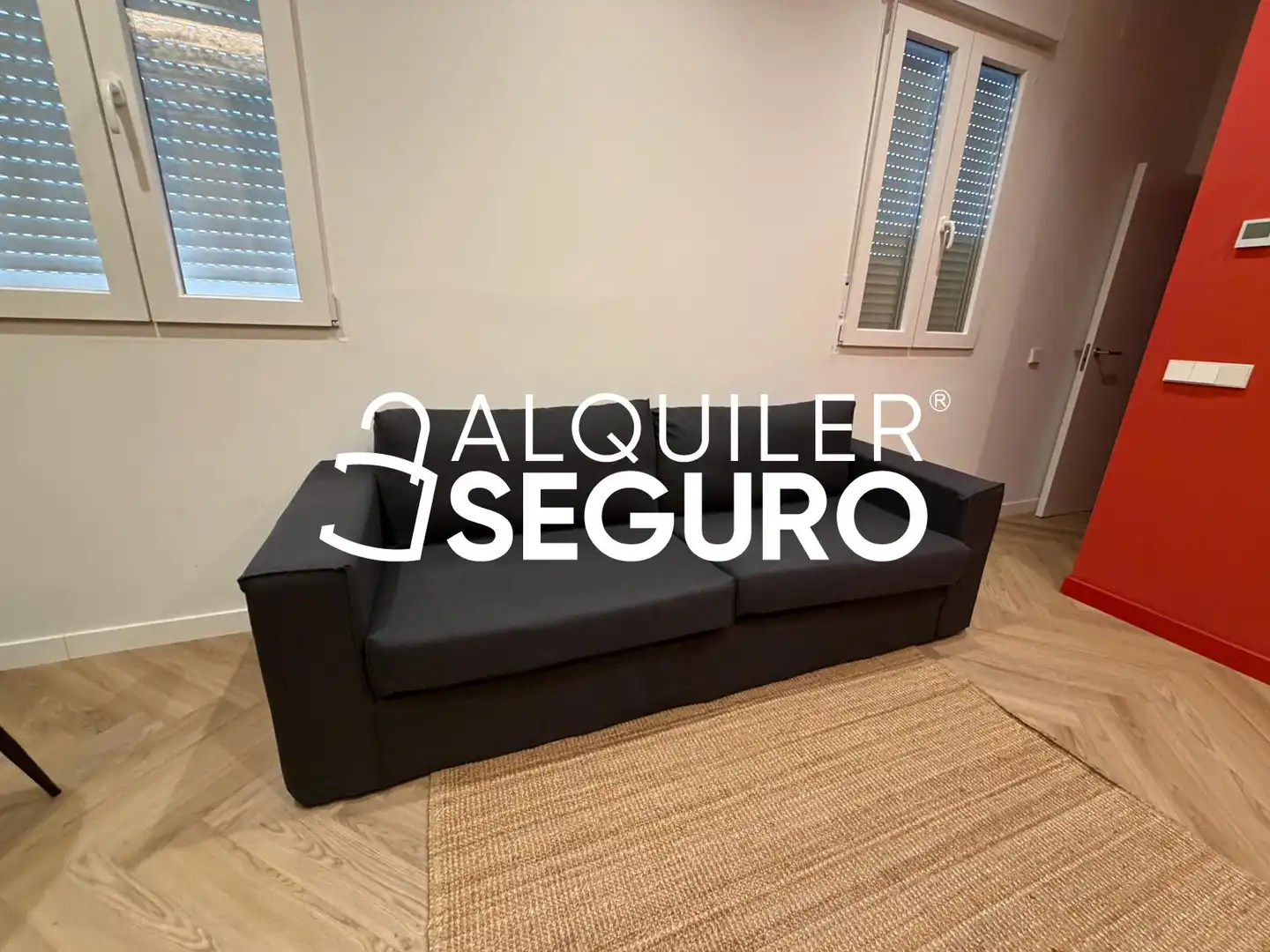 Sala de estar de Piso de alquiler en Madrid con Aire acondicionado, Calefacción y Amueblado