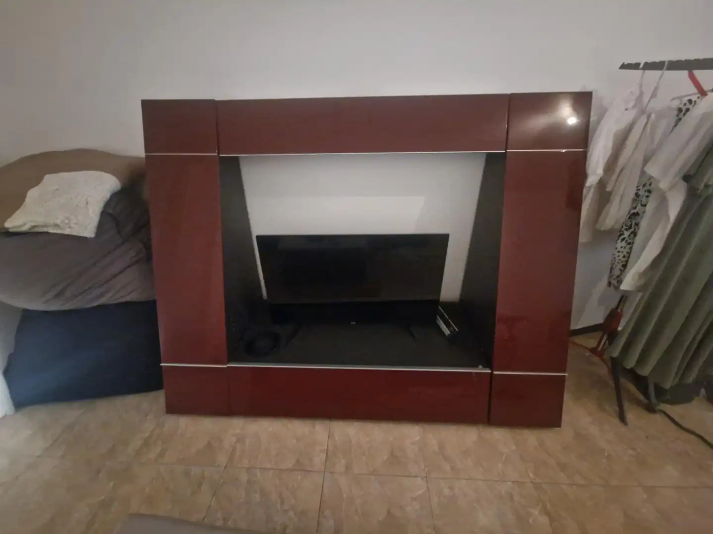 Living room of Flat for sale in Águilas  with Air Conditioner, Furnished and Balcony