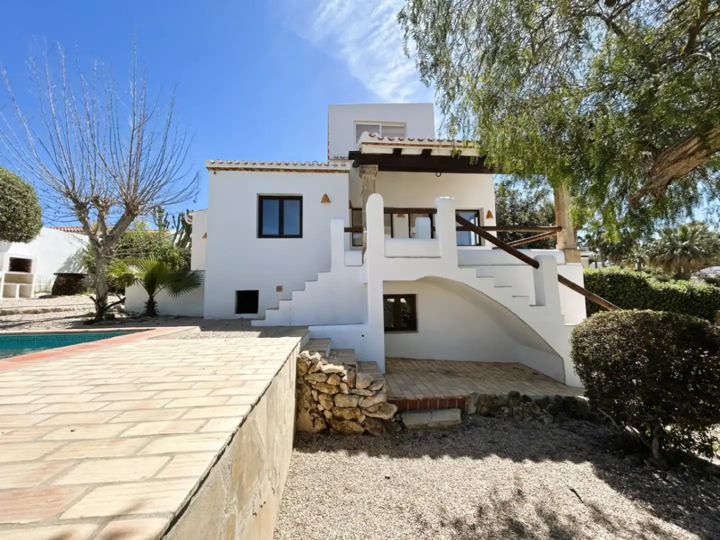 Exterior view of Houses for sale in Jávea / Xàbia  with Air Conditioner, Heating and Terrace