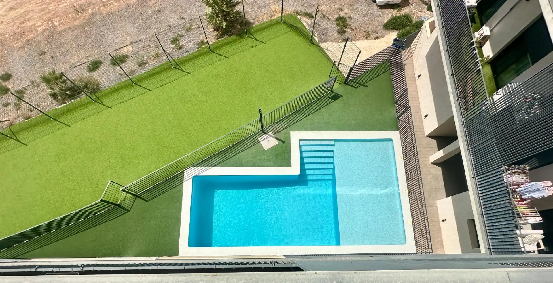 Piscina de Pis en venda en Cartagena amb Aire condicionat, Jardí privat i Balcó