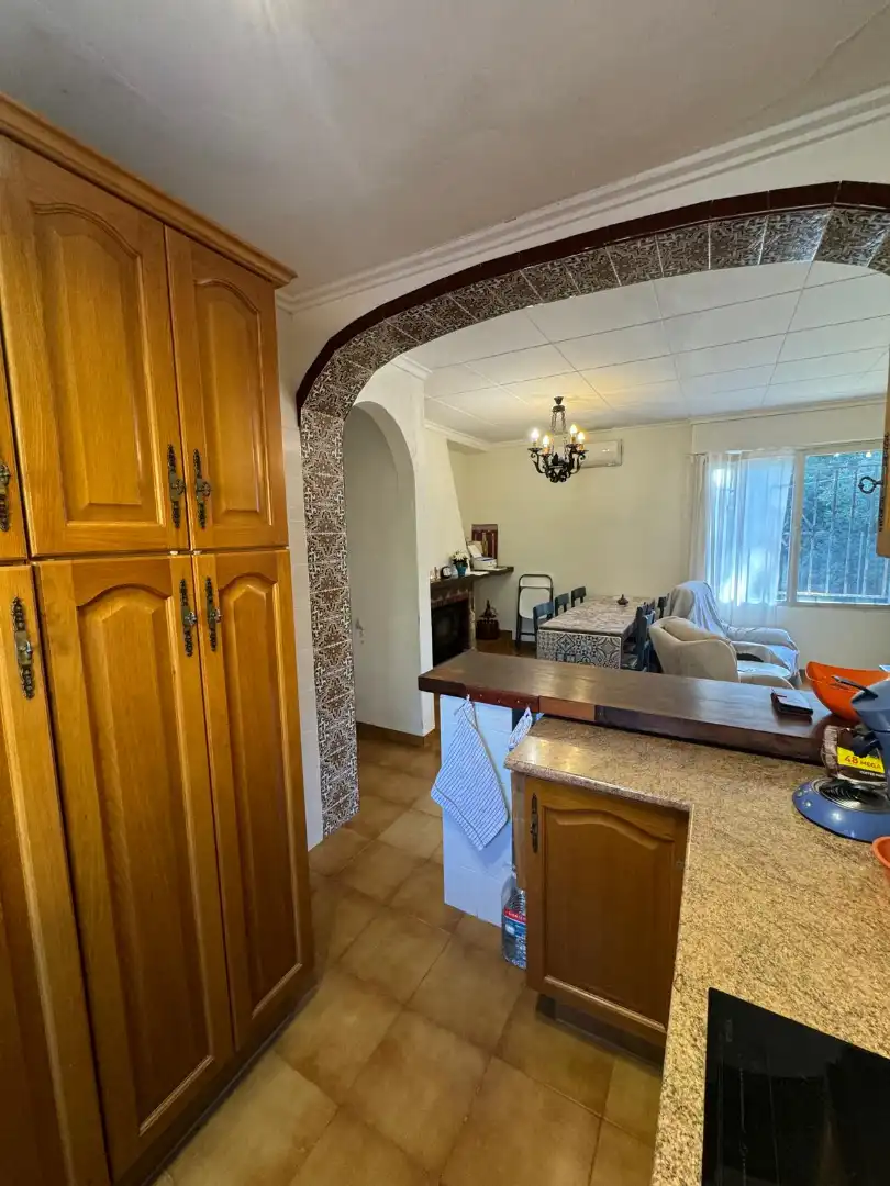 Cocina de Casa o chalet en venta en Vilallonga / Villalonga con Aire acondicionado, Jardín privado y Terraza