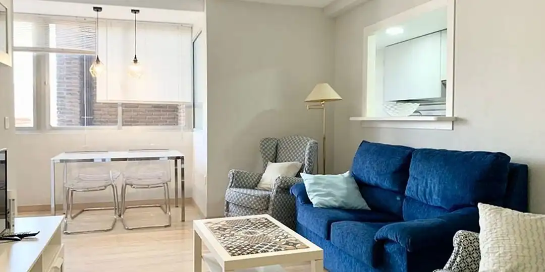 Living room of Flat for rent in Murcia  with Terrace and Furnished