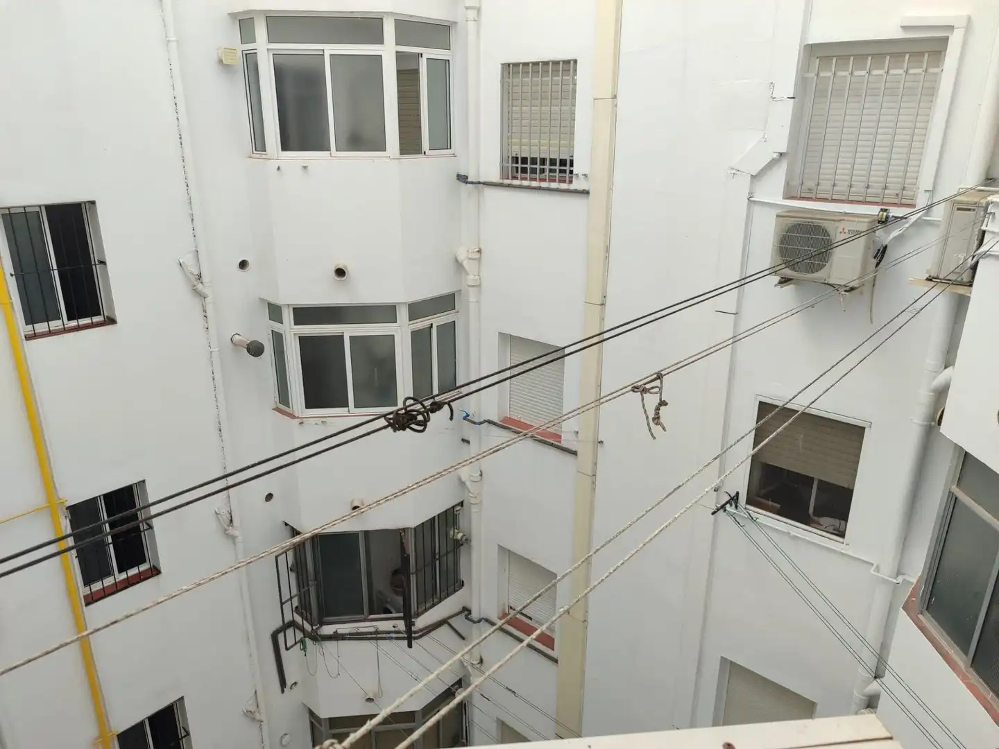 Balcony of Flat for rent in Sevilla  with Air Conditioner, Private garden and Terrace