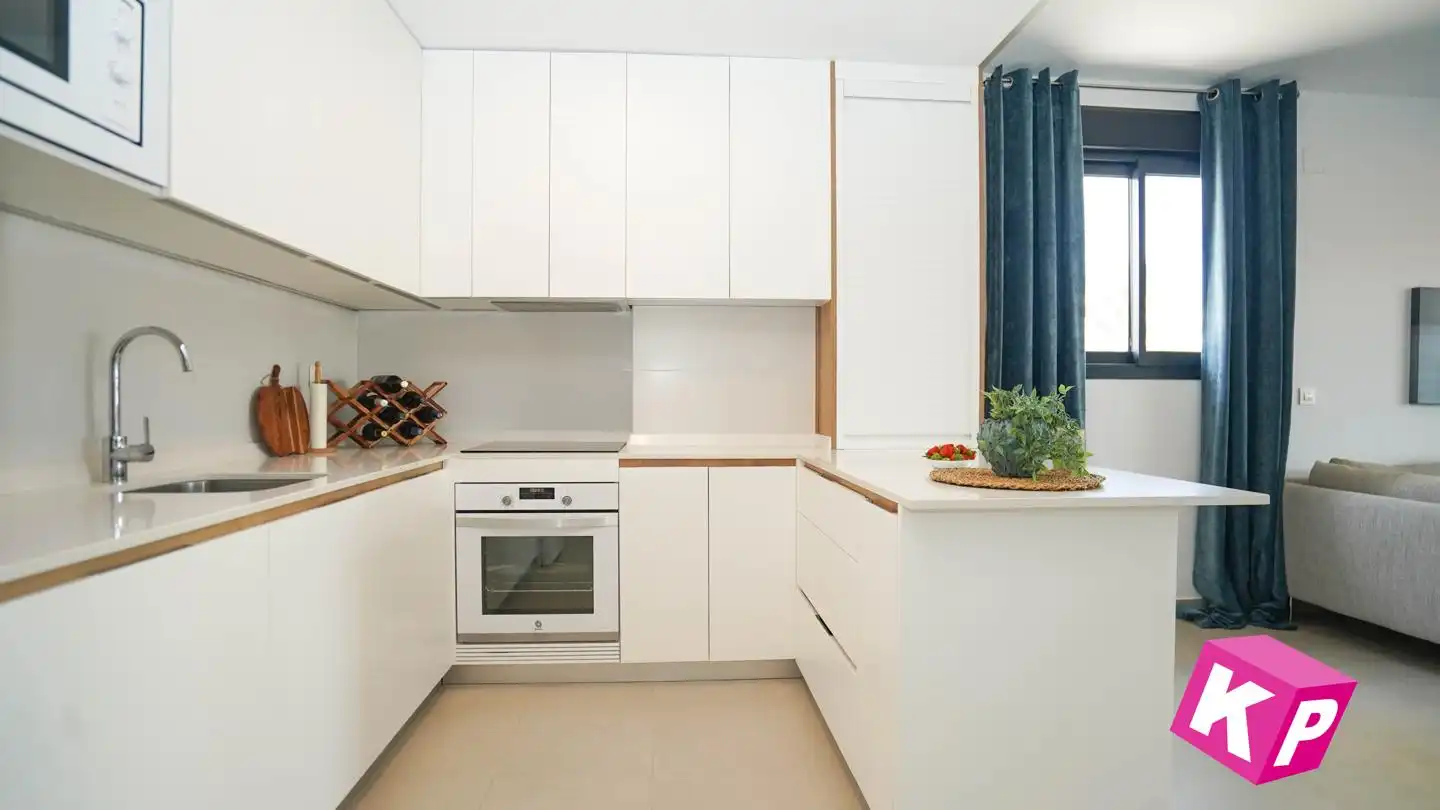 Cocina de Planta baja en venta en Santa Pola con Aire acondicionado, Calefacción y Terraza
