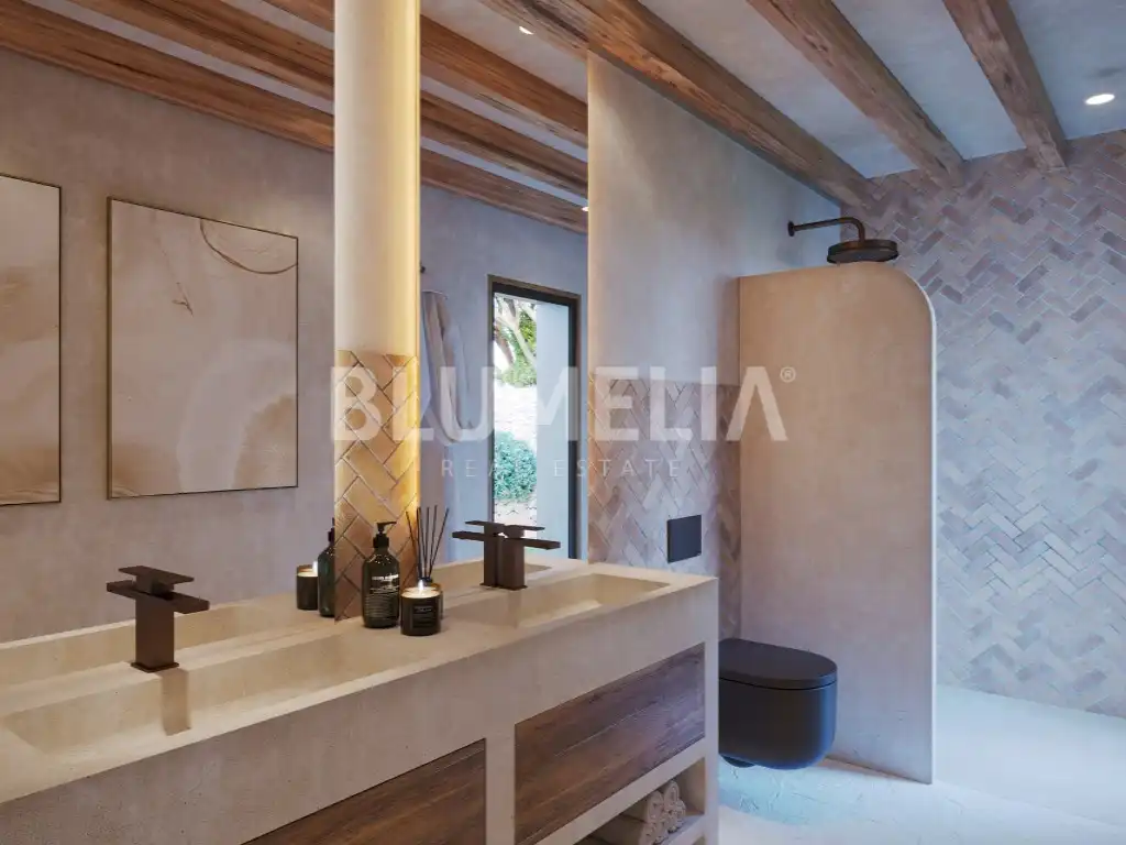 Bathroom of Houses for sale in Jávea / Xàbia  with Air Conditioner, Private garden and Terrace