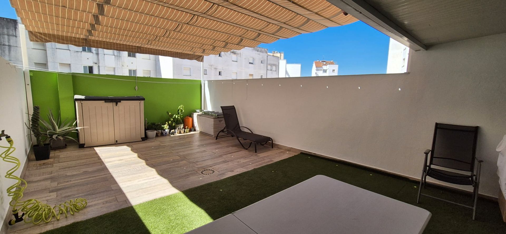 Terrace of Flat for sale in Badajoz Capital  with Air Conditioner, Heating and Parquet flooring
