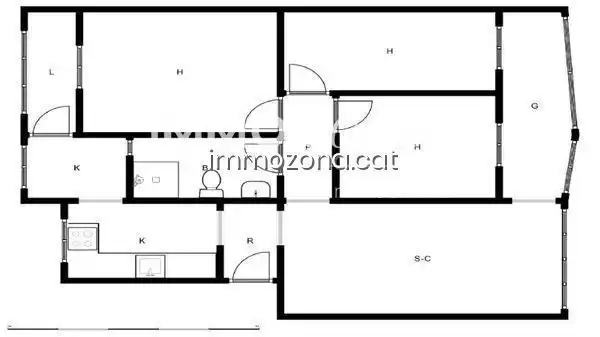 Apartament en venda en Nou Barris