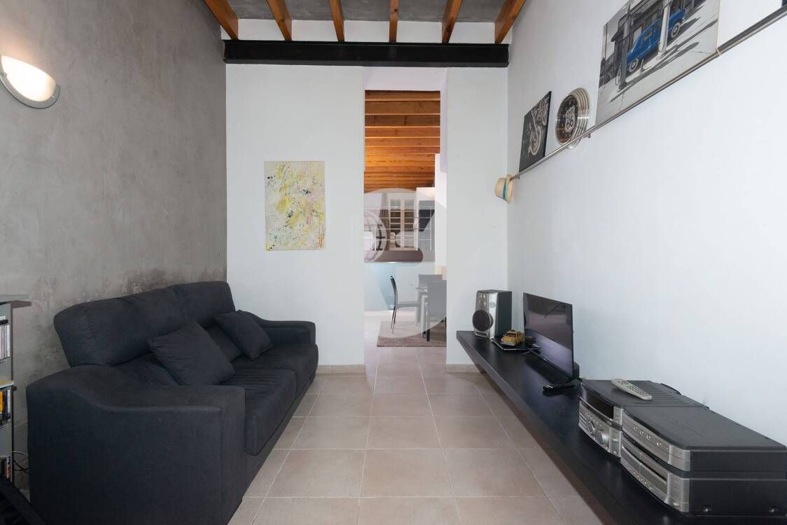 Sala d'estar de Loft en venda en  Palma de Mallorca amb Terrassa i Balcó