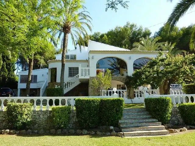 Exterior view of Houses for sale in Jávea / Xàbia  with Air Conditioner, Heating and Private garden