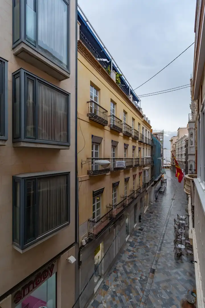 Vista exterior de Piso en venta en Cartagena con Aire acondicionado, Trastero y Amueblado