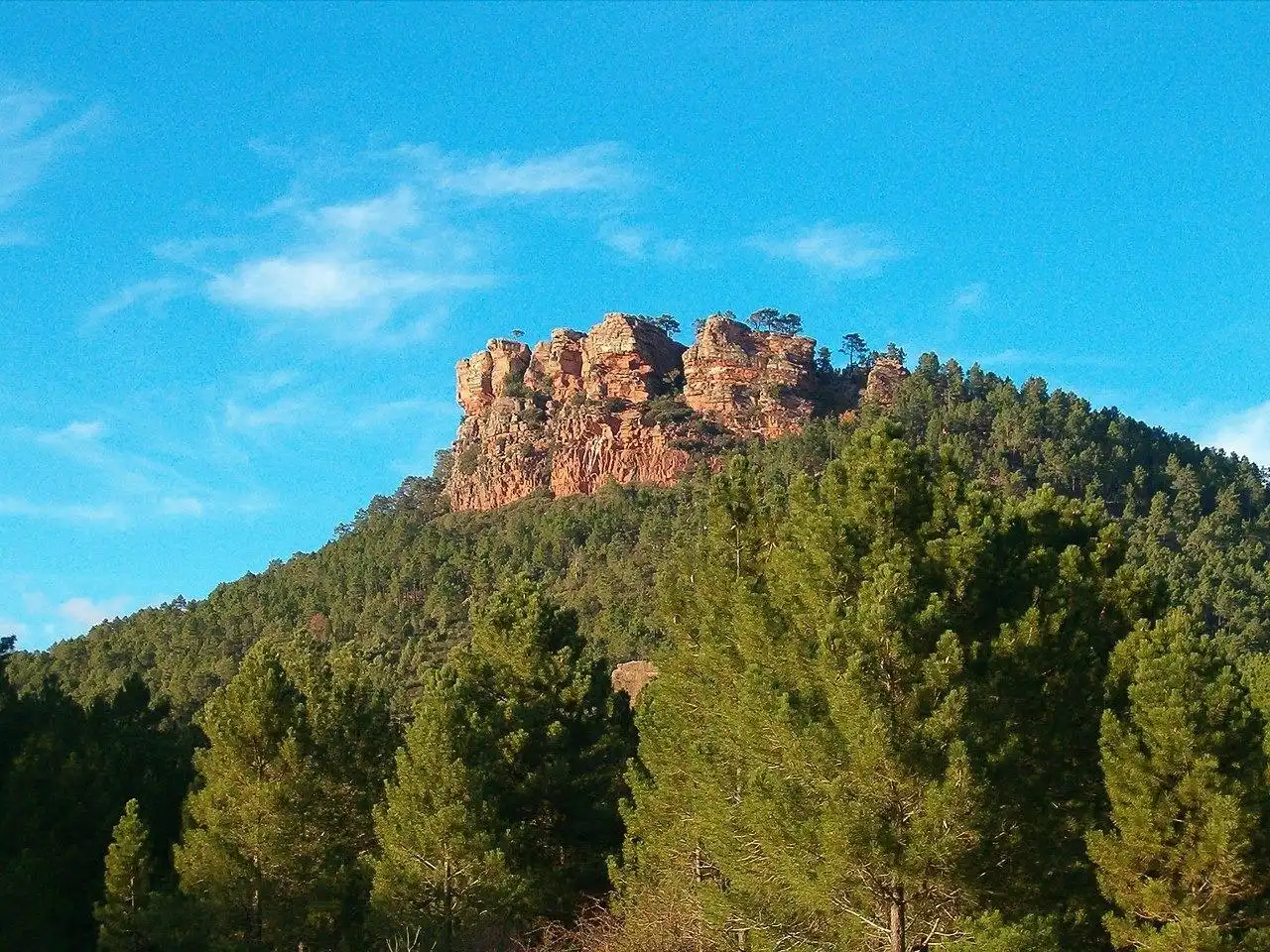 Vista exterior de Casa o chalet en venta en Boniches con Balcón