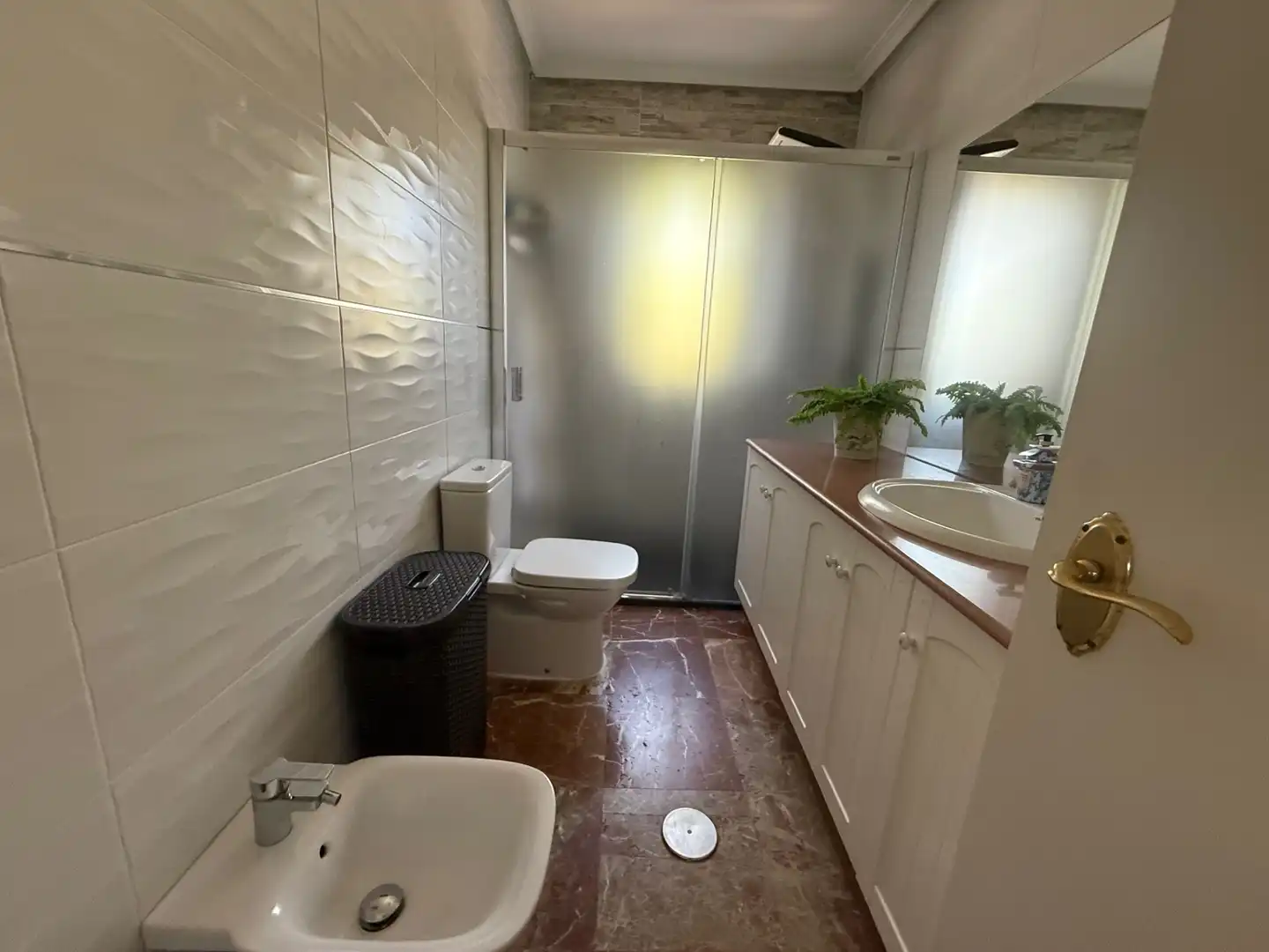 Baño de Casa o chalet en venta en Almería con Aire acondicionado, Jardín privado y Terraza