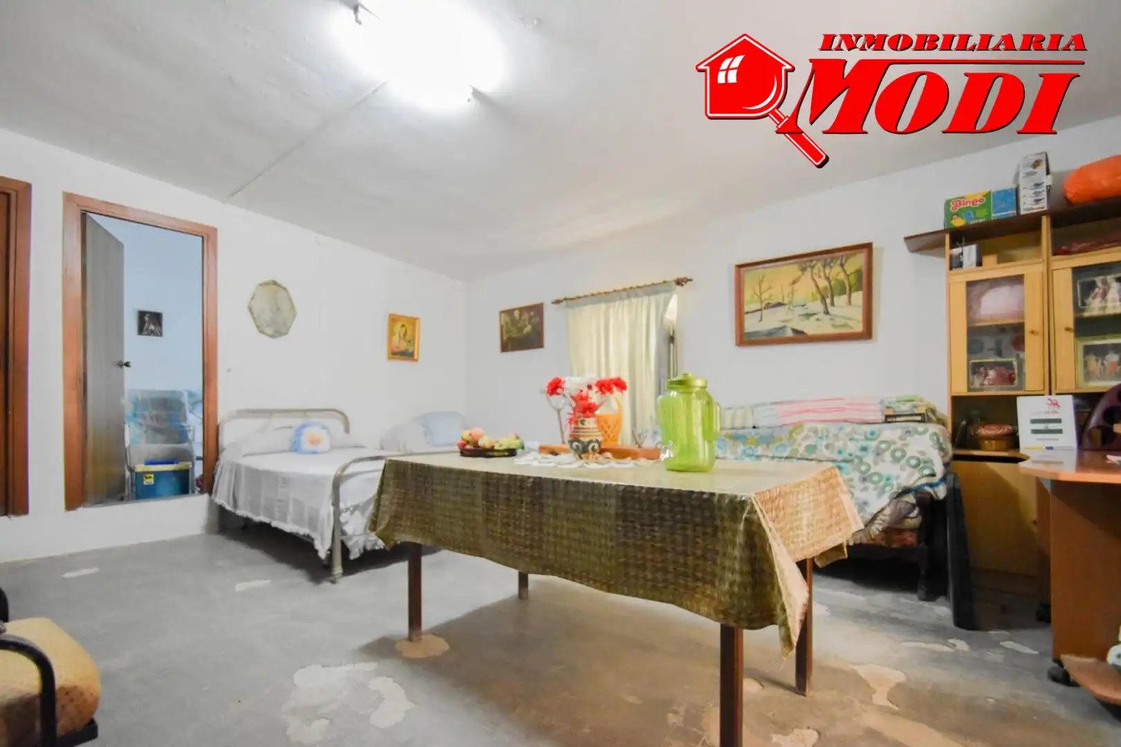 Sala d'estar de Finca rústica en venda en Cacín amb Jardí privat
