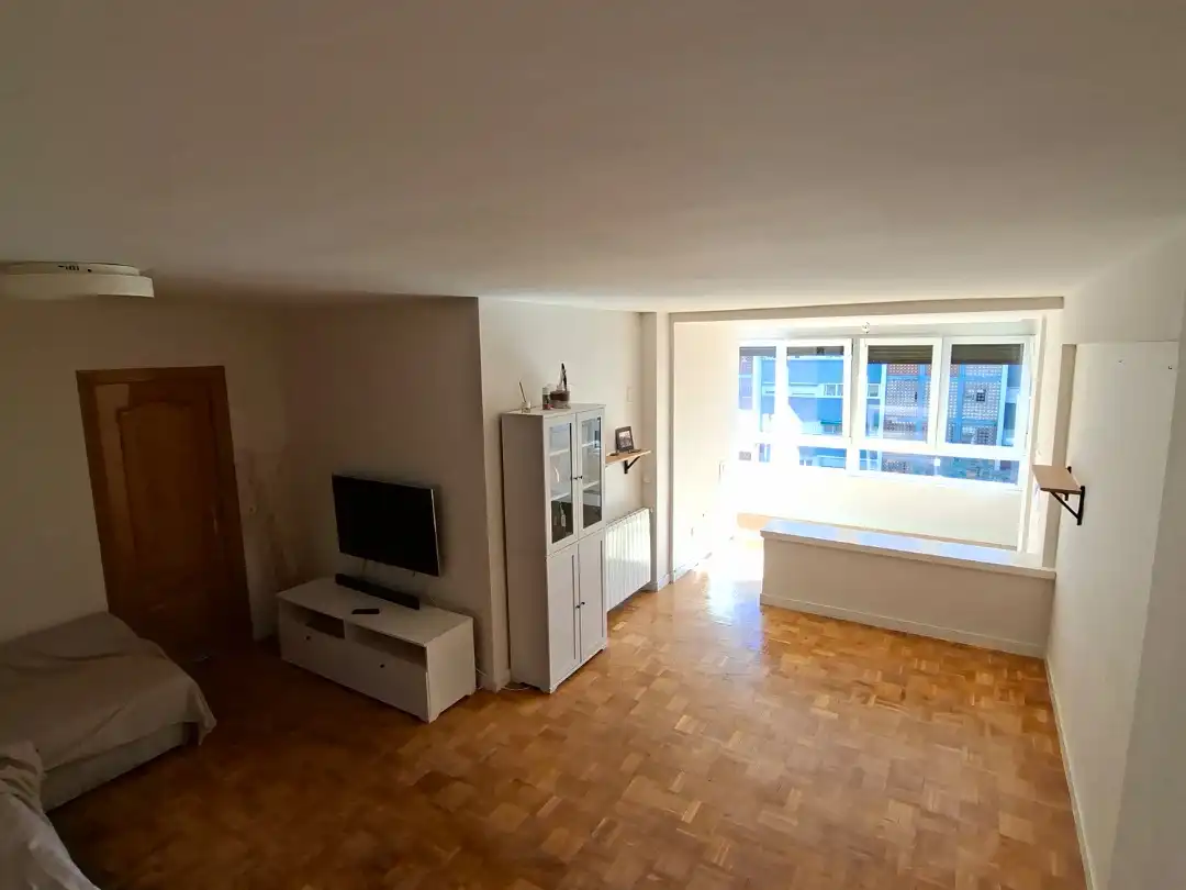 Sala d'estar de Pis en venda en  Madrid Capital amb Terrassa