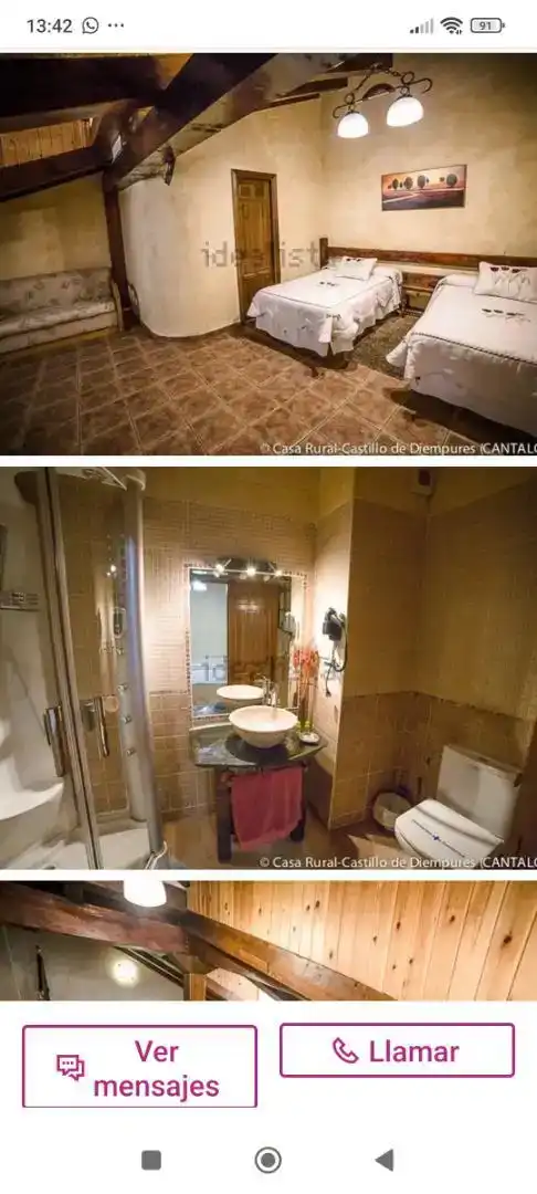 Baño de Casa o chalet en venta en Cantalojas con Parquet, Amueblado y Horno