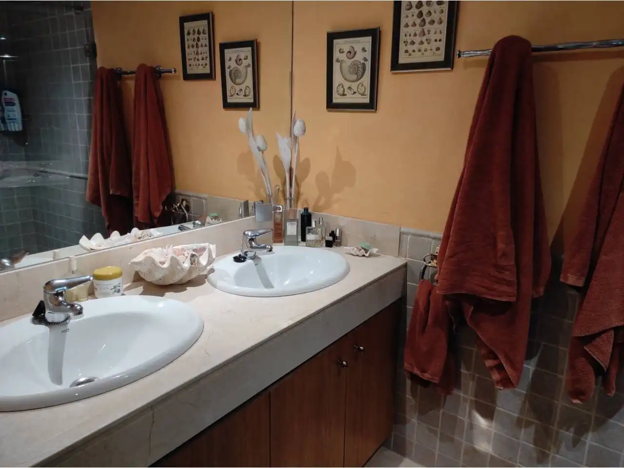 Bathroom of Flat for sale in  Palma de Mallorca  with Air Conditioner, Private garden and Terrace