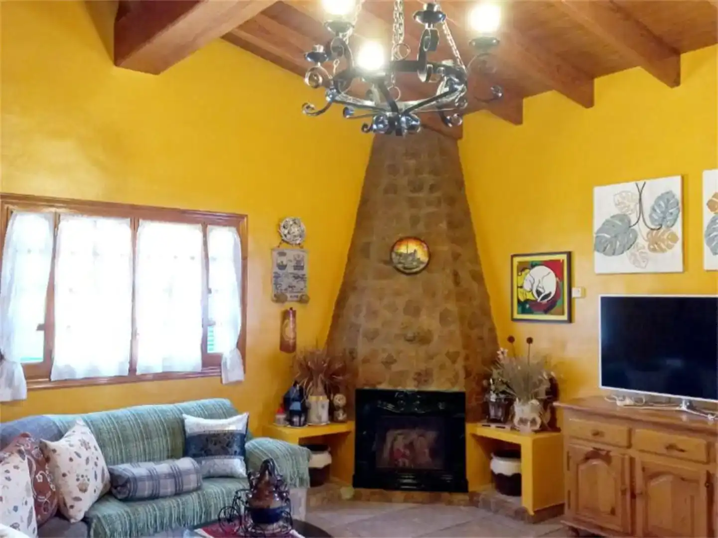 Wohnzimmer von Country house zum Verkauf in Formentera mit Abstellraum