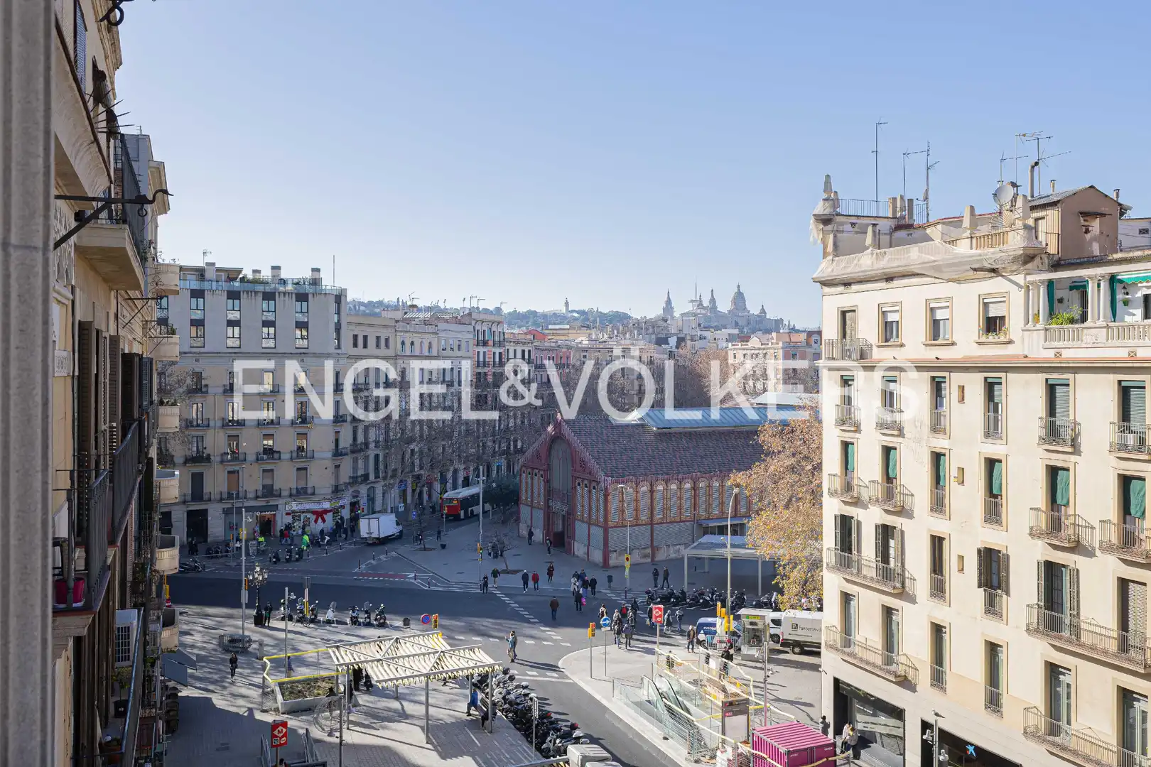 Vista exterior de Estudi de lloguer en Barcelona amb Calefacció i Moblat