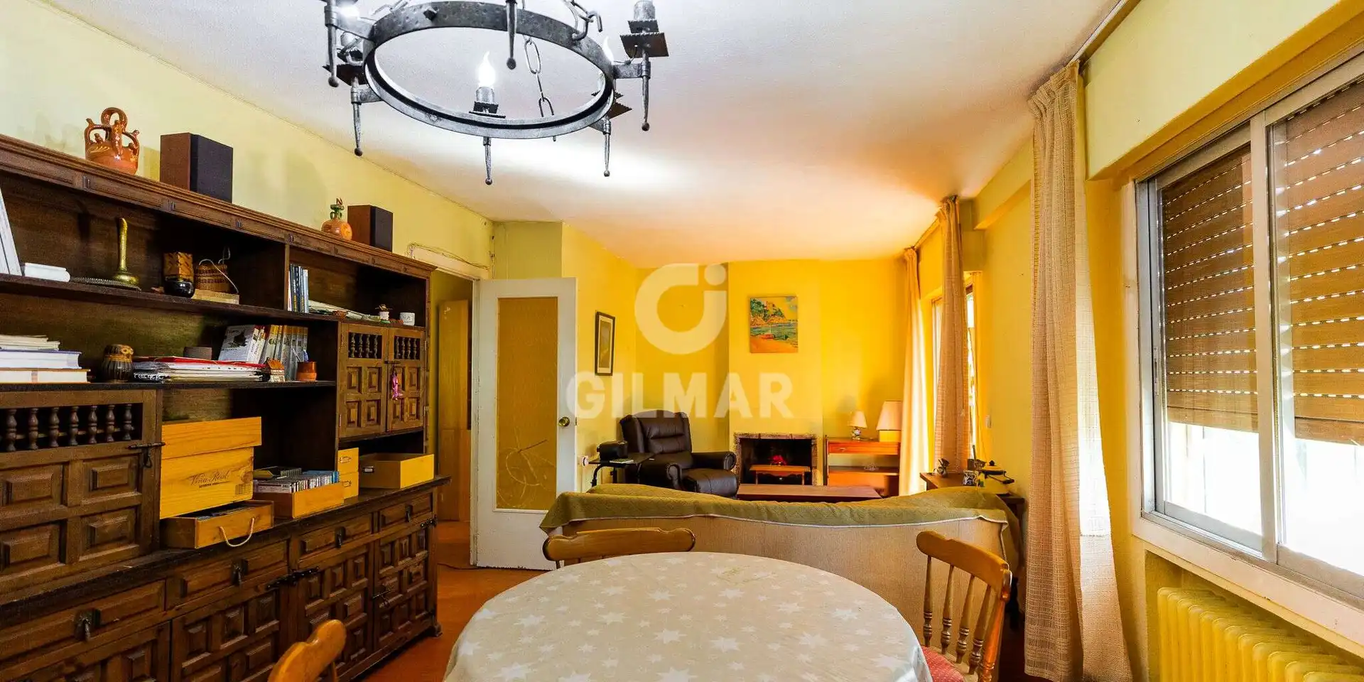 Sala de estar de Piso en venta en Collado Villalba con Calefacción, Jardín privado y Piscina
