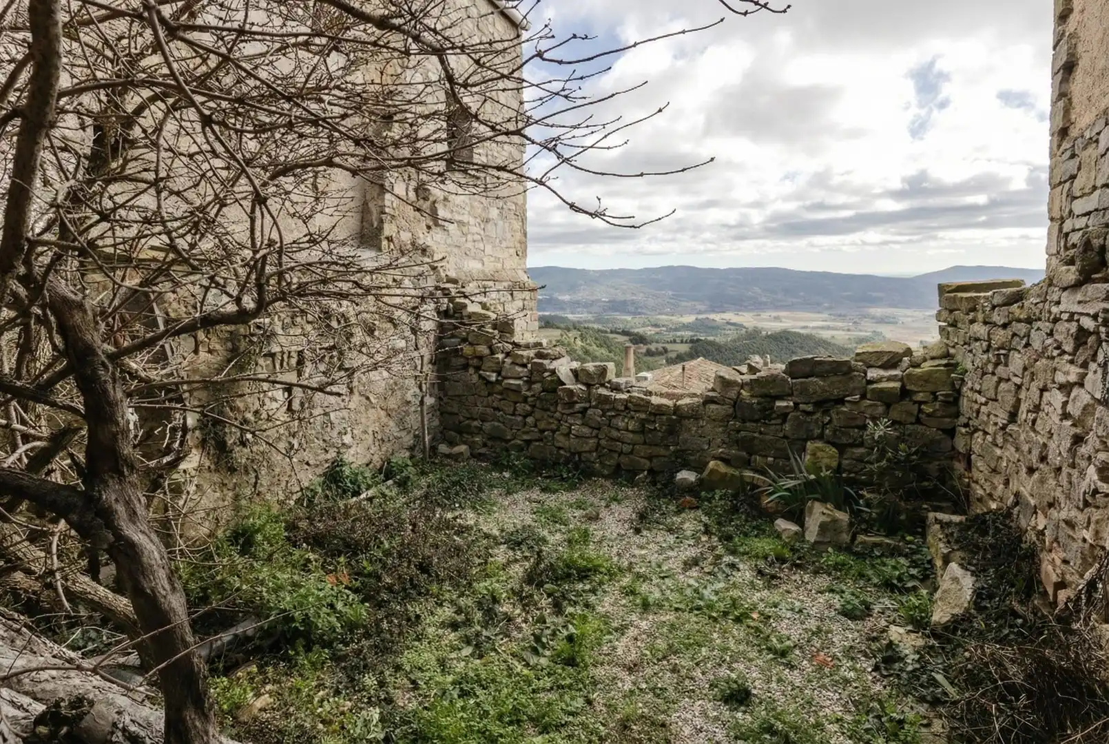 Vista exterior de Finca rústica en venta en Forès con Calefacción, Terraza y Balcón